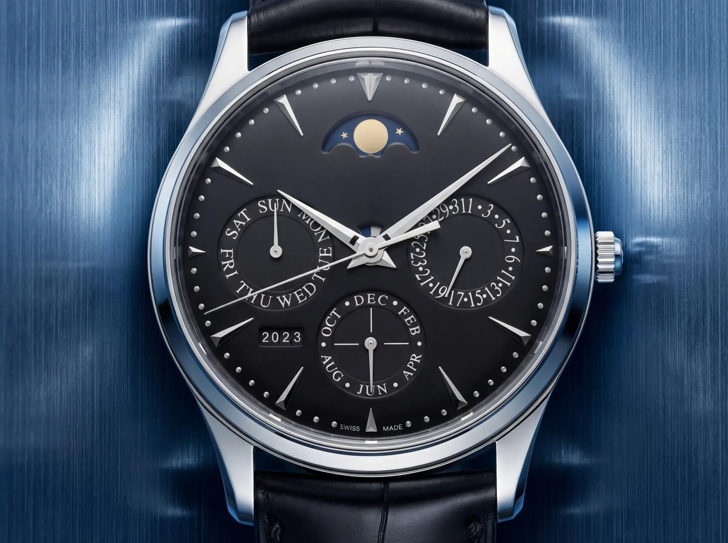 Watch bracelet close-up highlighting metal texture and finishing