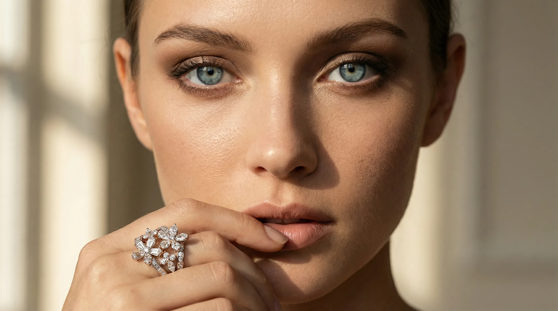 Canova jewellery visuals shown across multiple formats