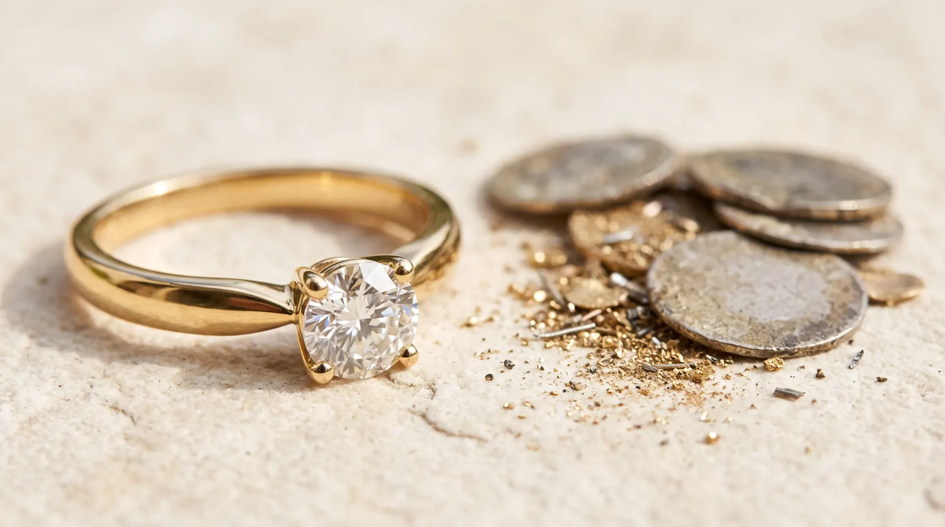 A beautiful ring can hide a financial loss.